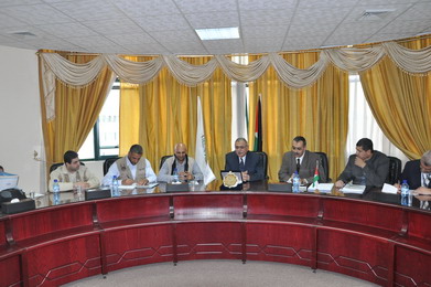 A Delegation from Islamic Relief Worldwide Visits IUG
